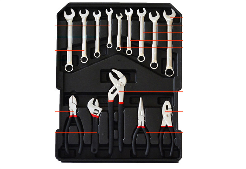 186-teiliger Aluminium-Trolley – Socket Wrench Bewertung und Preis